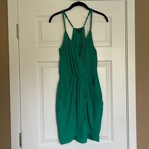 Bebe Dress with POCKETS! Worn once!